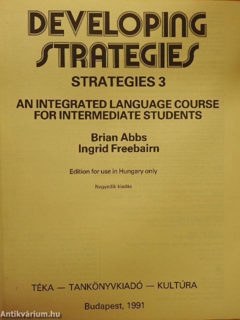 Developing Strategies - Students' Book