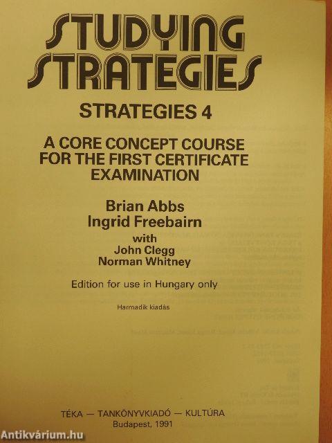 Studying Strategies - Students' Book/Workbook