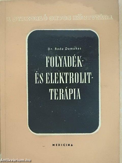 Folyadék- és elektrolit-terápia