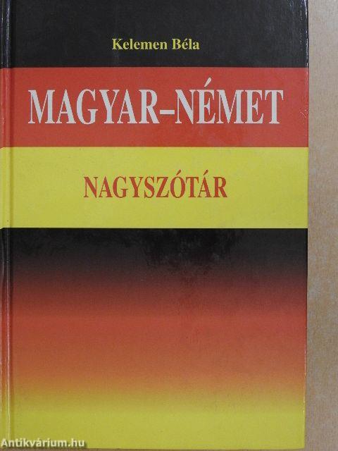 Magyar-német nagyszótár