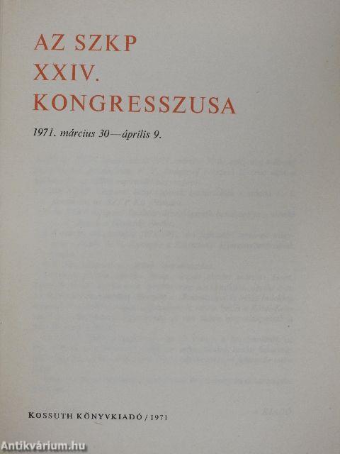 Az SZKP XXIV. kongresszusa