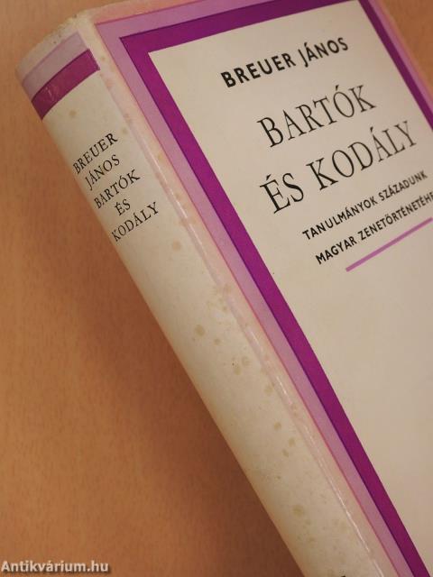 Bartók és Kodály (dedikált példány)