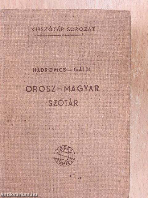 Orosz-magyar szótár