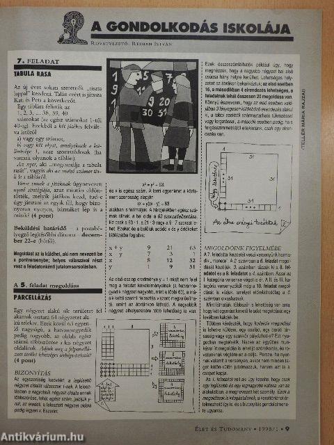 Élet és Tudomány 1998. (nem teljes évfolyam)