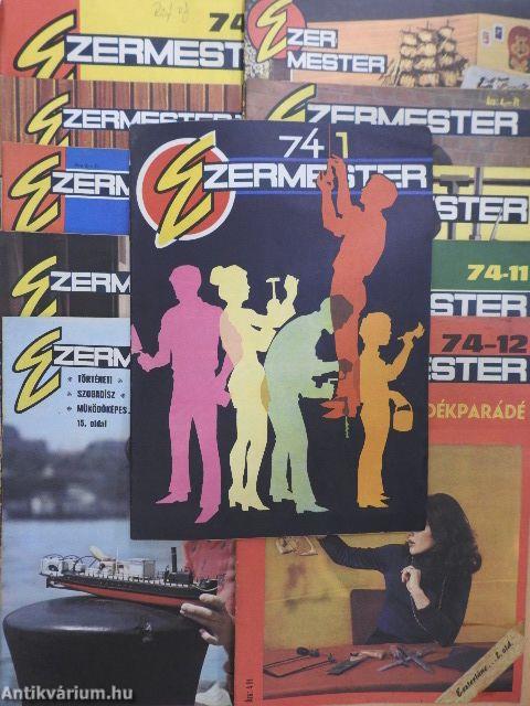 Ezermester 1974. (nem teljes évfolyam)