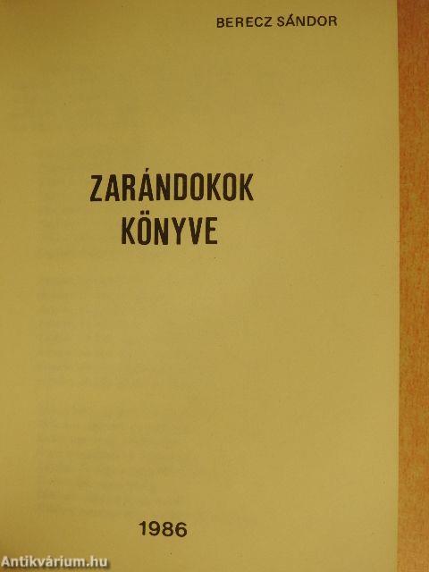 Zarándokok könyve