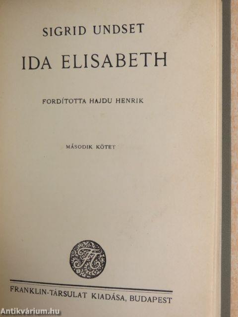 Ida Elisabeth I-II.