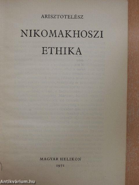 Nikomakhoszi ethika