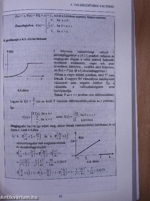 Valószínűségszámítás példatár