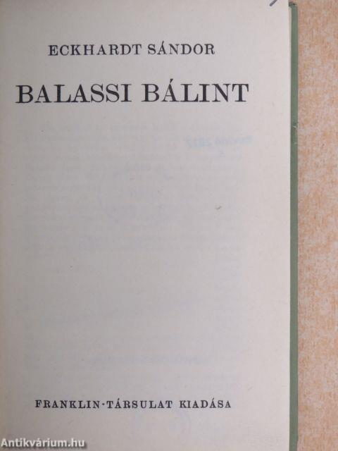 Balassi Bálint