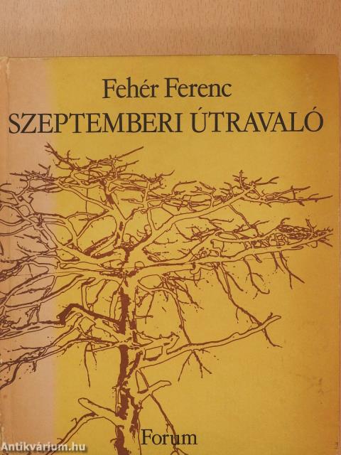 Szeptemberi útravaló (dedikált példány)