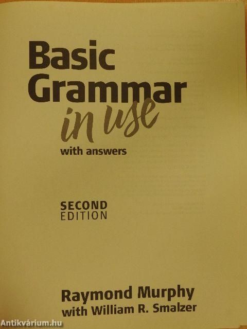 Basic Grammar in use with answers - CD-vel