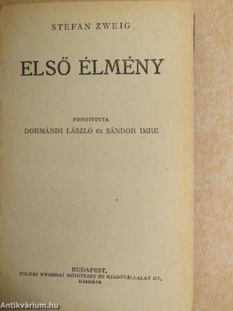 Első élmény