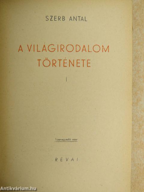 A világirodalom története I-III.