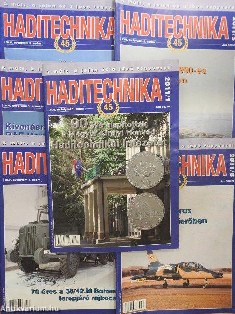 Haditechnika 2011/1-6.