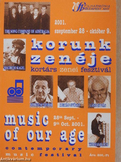 Korunk zenéje 2001.