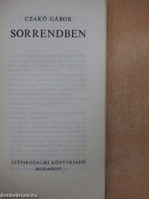 Sorrendben