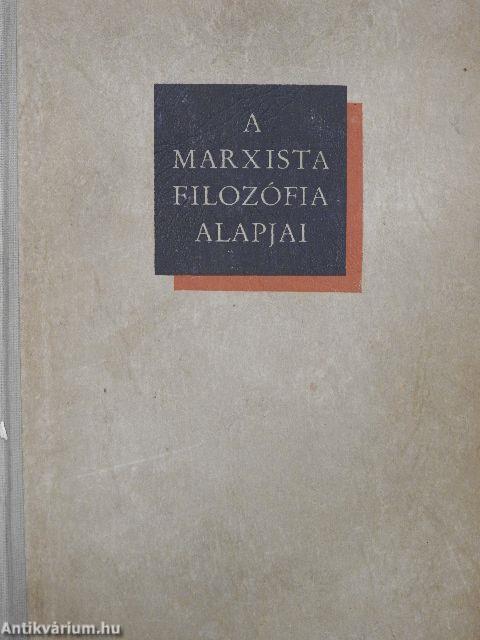 A marxista filozófia alapjai