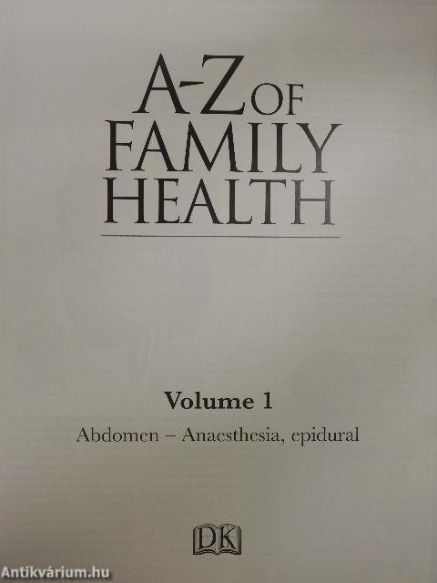 A-Z of Family Health 1. (töredék)