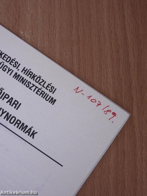 Építőipari műszaki iránynormák 2.