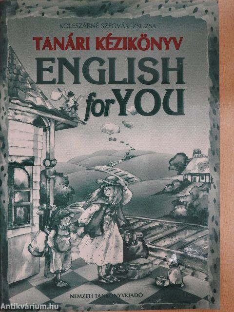 English for you - Tanári kézikönyv