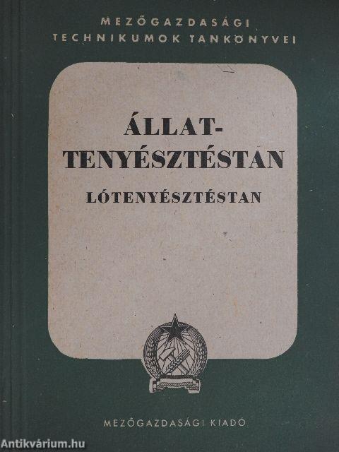 Állattenyésztéstan - Lótenyésztéstan