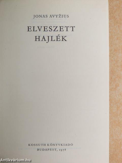 Elveszett hajlék