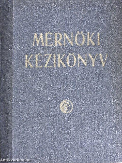 Mérnöki kézikönyv 1.