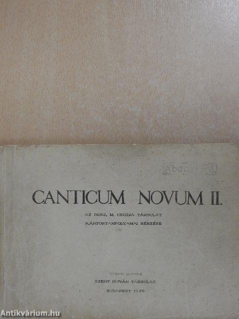 Canticum Novum II.