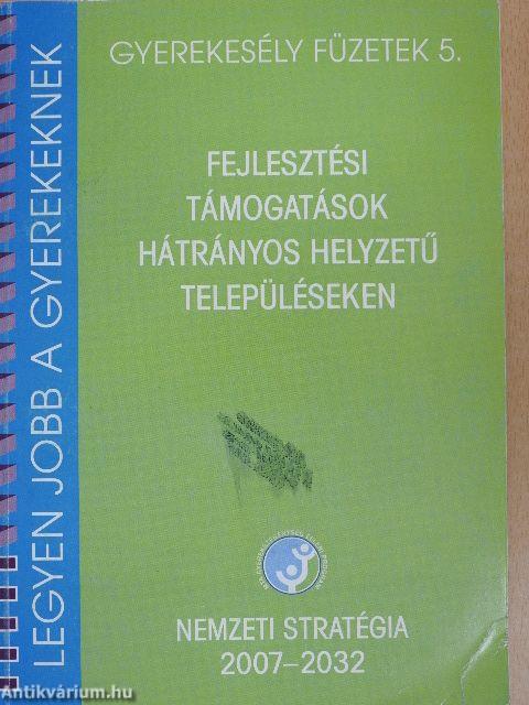 Fejlesztési támogatások hátrányos helyzetű településeken