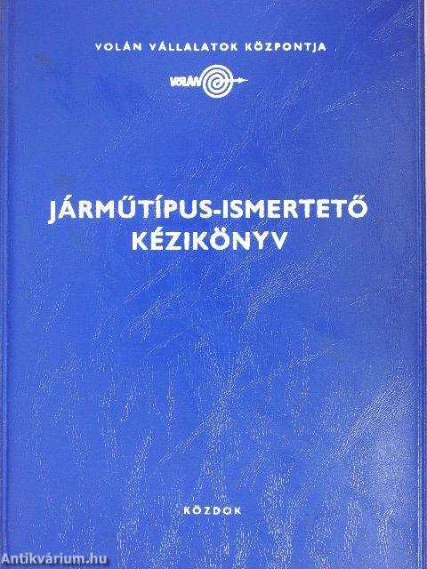 Járműtípus-ismertető kézikönyv