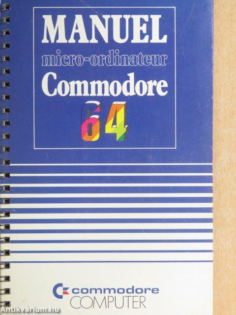 Manuel micro-ordinateur Commodore 64