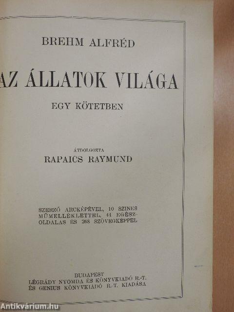 Brehm - Az állatok világa