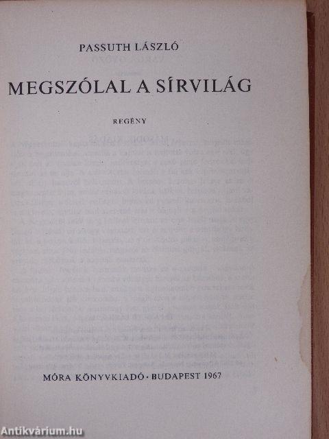 Megszólal a sírvilág