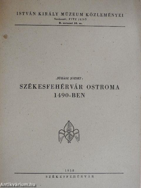 Székesfehérvár ostroma 1490-ben