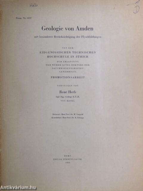 Geologie von Amden