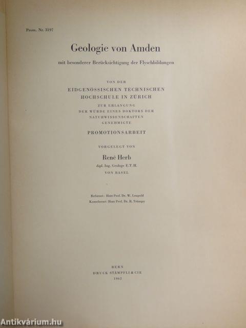 Geologie von Amden