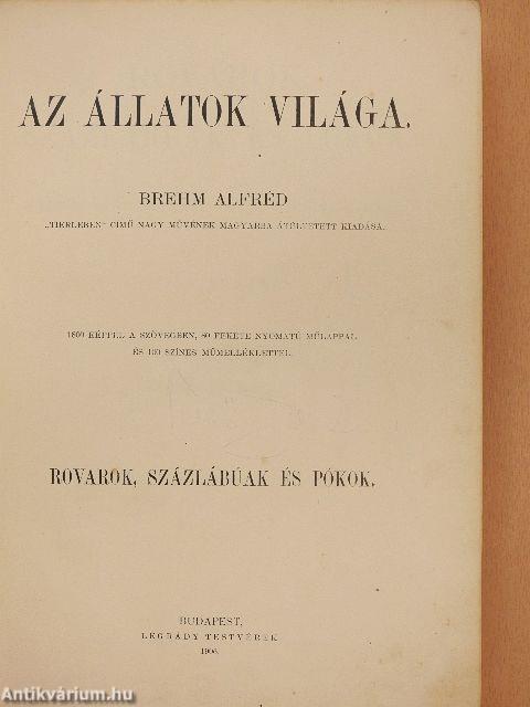 Brehm - Az állatok világa 9. (rossz állapotú)