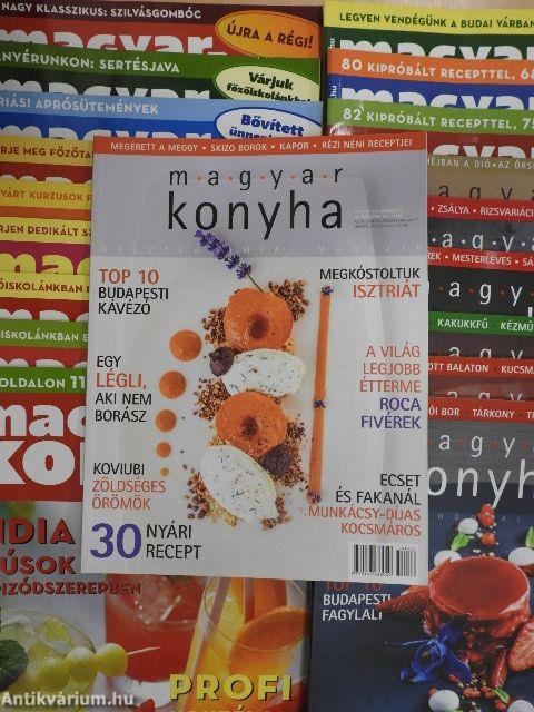 Magyar Konyha 2005-2007., 2010., 2014. (vegyes számok) (19 db)