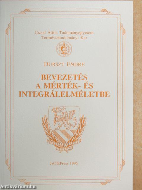 Bevezetés a mérték- és integrálelméletbe