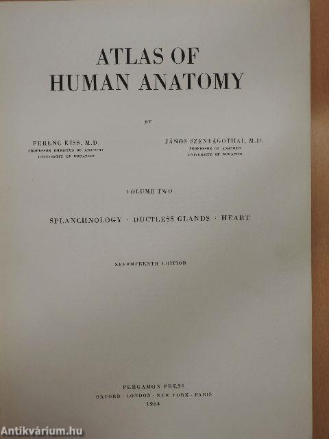 Atlas of Human Anatomy II.