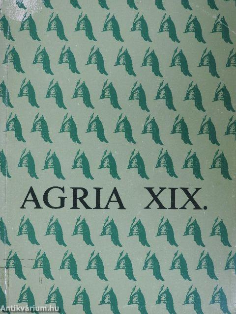 Agria XIX.