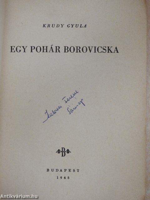 Egy pohár borovicska