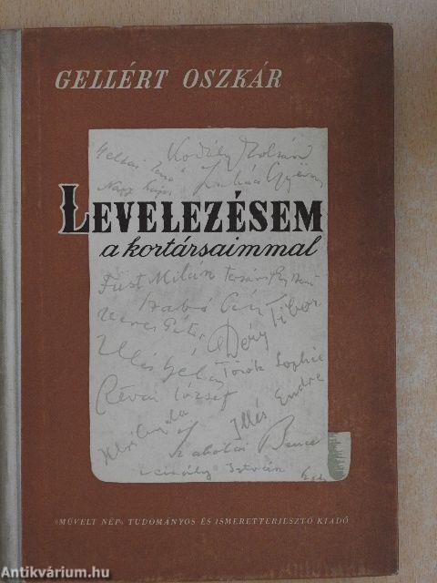 Levelezésem a kortársaimmal