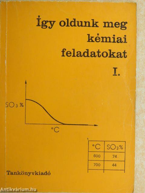 Így oldunk meg kémiai feladatokat I.