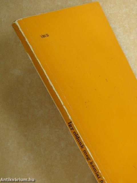 Így oldunk meg kémiai feladatokat I.