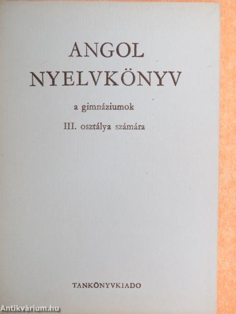 Angol nyelvkönyv III.