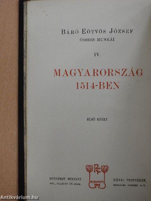 Magyarország 1514-ben I-II.