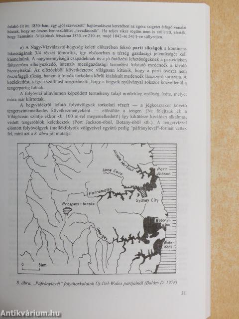 Ausztrália, Óceánia és Antarktisz természeti földrajza