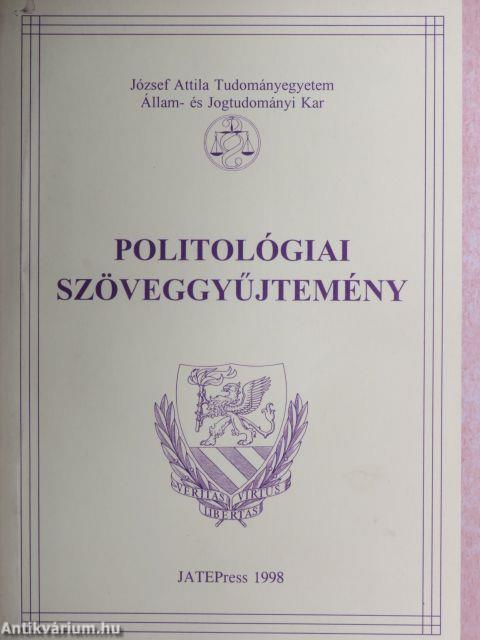 Politológiai szöveggyűjtemény